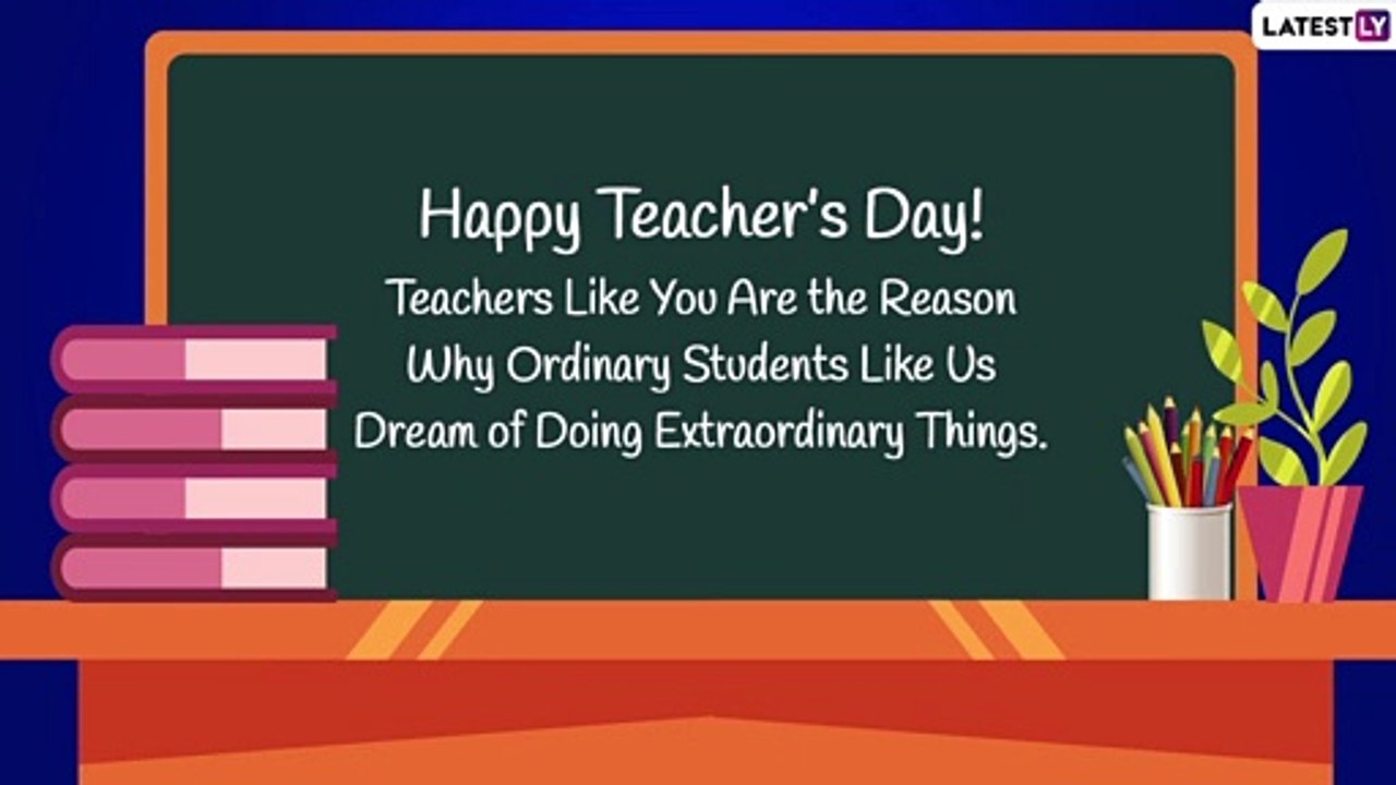 Happy Teachers’ Day 2022 Wishes, Quotes & Messages To Honour Sarvepalli Radhakrishnan’s Birthday