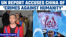 UN report says Crimes against Humanity may have occured in China | Oneindia news *International