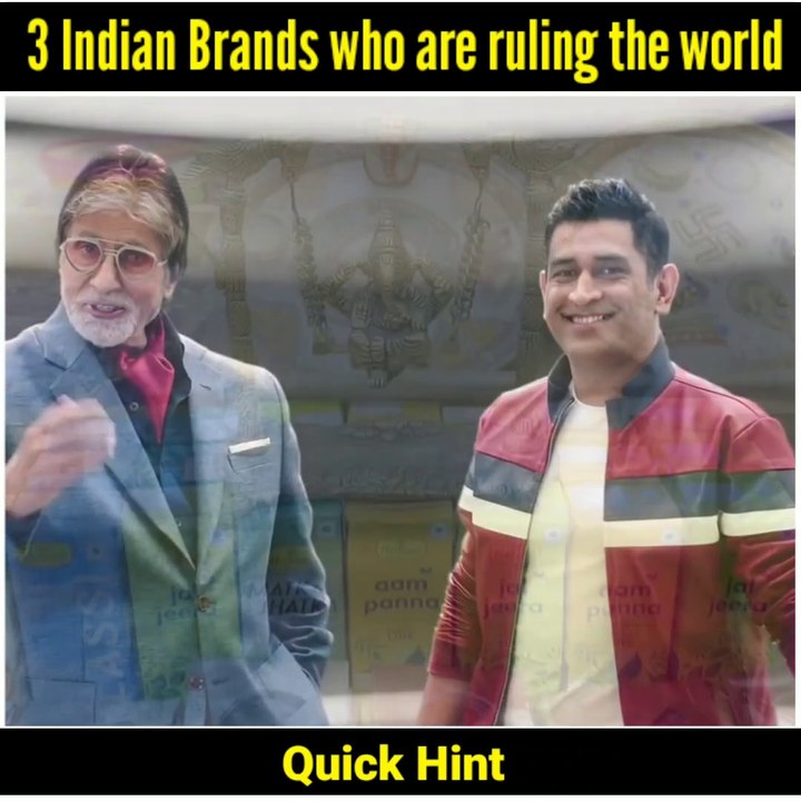 दुनिया के 3 सबसे लोकप्रिय भारतीय ब्रांड | Most Popular Indian Brands In The World (Part-5) | quick hint