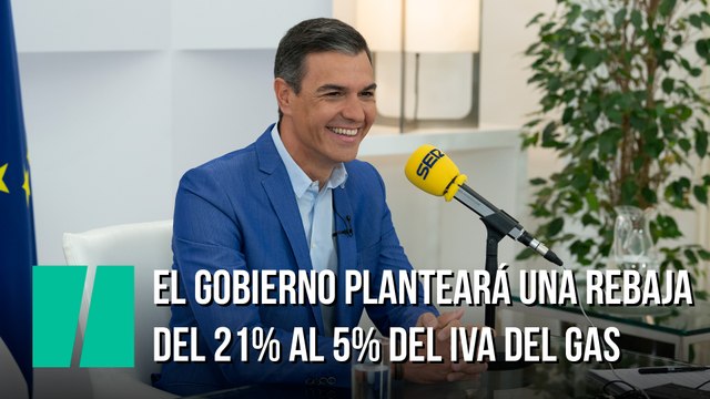 El Gobierno planteará una rebaja del 21% al 5% del IVA del gas