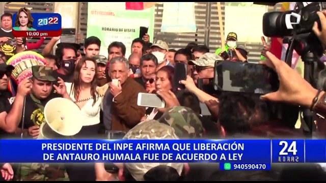 Jefe del INPE descarta que hayan sido presionados para liberar a Antauro Humala
