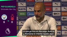 Guardiola sobre Haaland