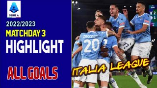 Highlight Seri A LIGA ITALIA Pekan ke-3, CUPLIKAN Gol-Gol Semua Pertandingan