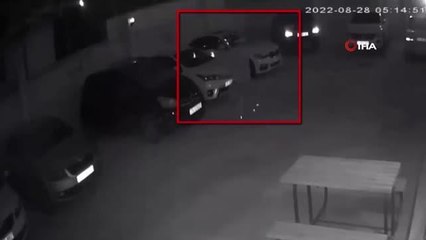 4 farklı hırsızlık olayına karışan şahıs önce kameralara sonra polise yakalandı