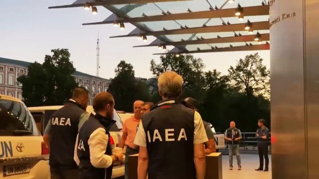 وفد الوكالة الدولية للطاقة الذرية يصل محطة زاباروجيا