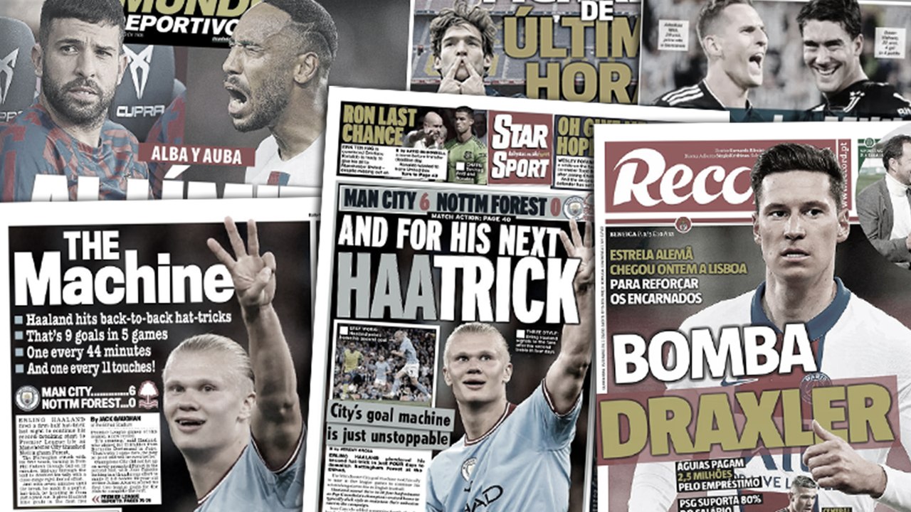 Erling Haaland met déjà l'Angleterre à ses pieds, les détails de l'opération Draxler à Benfica