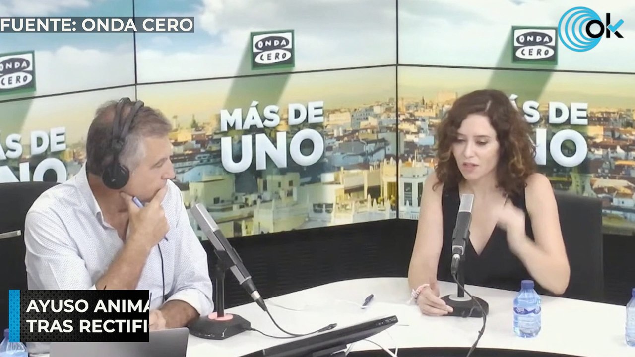 Ayuso anima a Sánchez a «bajar más impuestos» tras rectificar con el IVA del gas