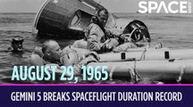 OTD in Space - Aug. 29: Gemini 5 Breaks Spaceflight Duration Record