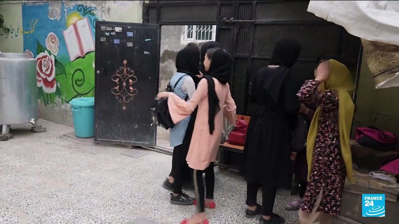 FRANCE 24 report: The Afghan girls defying Taliban bans to go to school