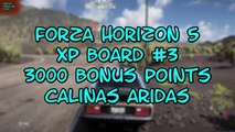 Forza Horizon 5 XP Board #3 3000 Bonus Points Calinas Aridas