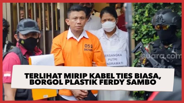 Terlihat Mirip Kabel Ties Biasa, Borgol Plastik Ferdy Sambo Rupanya Sama Kuatnya dengan Besi, Simak Keterangannya