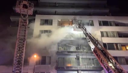 Bruxelles : un violent incendie a ravagé les terrasses d’un immeuble de sept étage