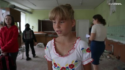 Students in Ukraine prepare for a new school year overshadowed by war