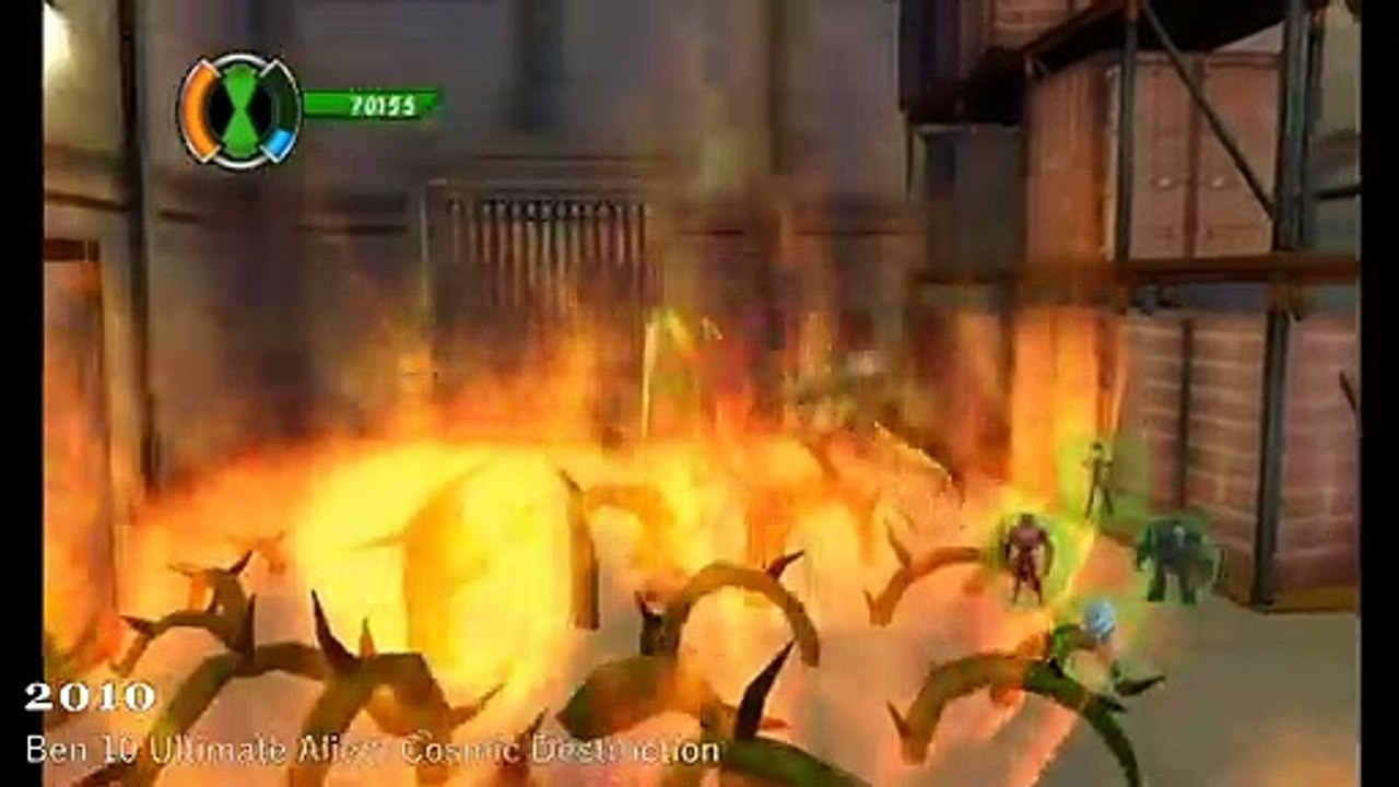 Evolution of Ben 10 Games 2006-2020