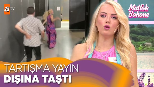 Yağnur ve Yunus kuliste kavga etti! - Mutfak Bahane 1 Eylül 2022