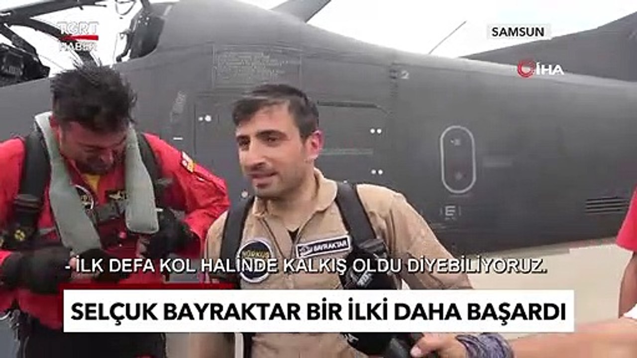 Selçuk Bayraktar'dan Havacılık Tarihinde Bir İlk! - TGRT Haber