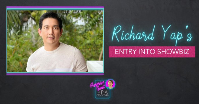 Paano nga ba nakapasok sa showbiz si Richard Yap? | Surprise Guest with Pia Arcangel