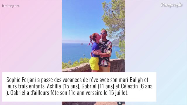 Sophie Ferjani : Rares images de son mari Baligh et de leurs trois enfants, elle en dévoile beaucoup !