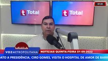 CANDIDATO A PRESIDÊNCIA, CIRO GOMES, VISITA O HOSPITAL DE AMOR DE BARRETOS