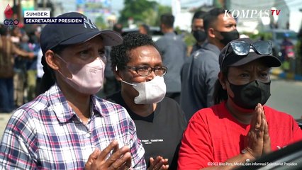 Momen Ibu-ibu Menangis Minta Tolong ke Jokowi, Ternyata Gara-gara Ini