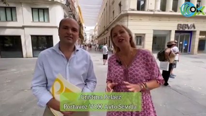 El "cordial saludo" de Vox Sevilla a Pedro Sánchez: "Viene a la ciudad que más ha maltratado"