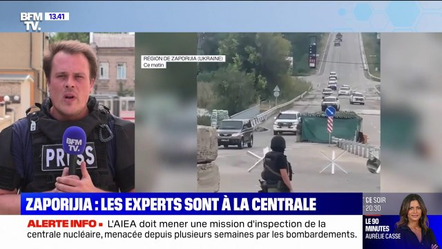 Guerre en Ukraine: les experts de l'AIEA sont arrivés à la centrale nucléaire de Zaporijia