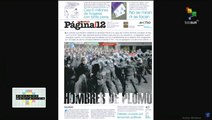 En Clave Mediática 01-09: Argentina tenida por la represión policial
