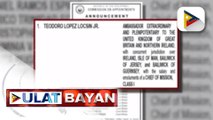 Nominasyon ng mga bagong opisyal ng DFA, isinumite ni Pres. Ferdinand R. Marcos Jr. sa CA