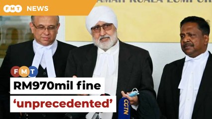 Rosmah’s lawyer criticises ‘unprecedented’ RM970mil fine
