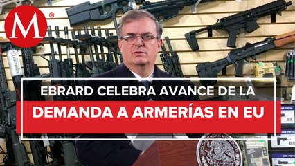Ebrard celebra que Biden acepte responsabilidad en tráfico de armas