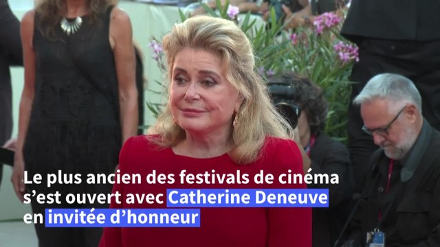 La Mostra de Venise s'ouvre avec Deneuve et Zelensky en invités vedettes