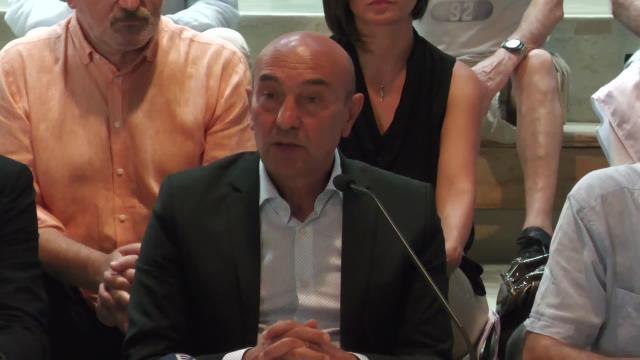 İzmir haber | İzmir'de Asbestli Gemiye Karşı Mücadele Sürüyor. Tunç Soyer: Karşılarında Çelik Gibi Durmaya Devam Edeceğiz