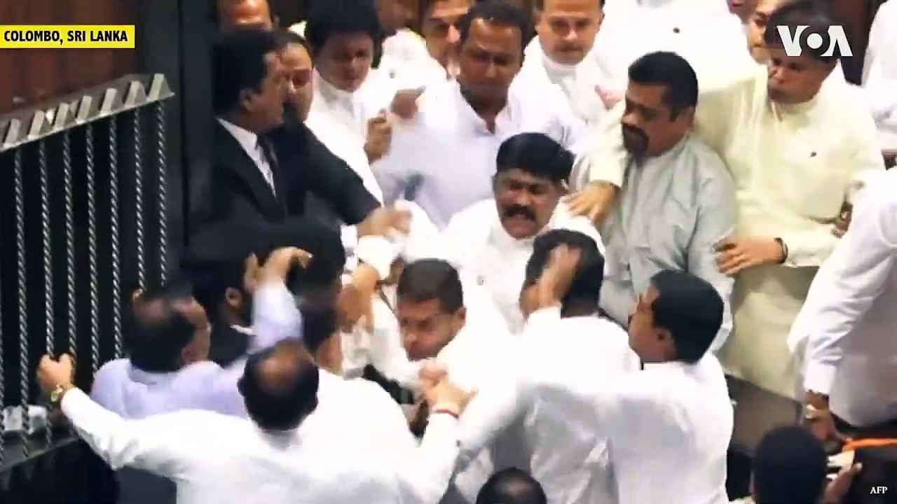 Ozzy Man Reviews Sri Lankan Parliament Brawl
