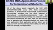 MATHSPYDE MBA MS BS APPLICATION PROCESS FOR INTERNATIONAL STUDENTS