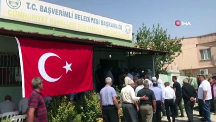 Teröristlerin katlettiği baba ile oğlu için mevlit okutuldu