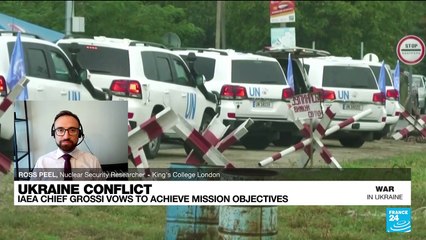 Zaporizhzhia nuclear plant: Permanent IAEA presence 'would be hugely beneficial'