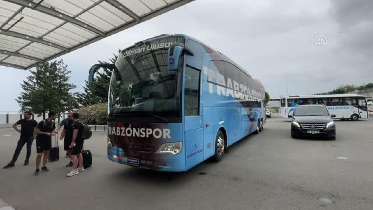 Trabzon haber | Trabzonspor, İstanbul'a gitti
