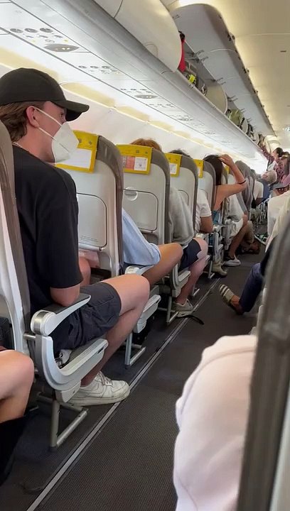 Les passagers de l'avion applaudissent l'annonce spéciale - Buzz Buddy