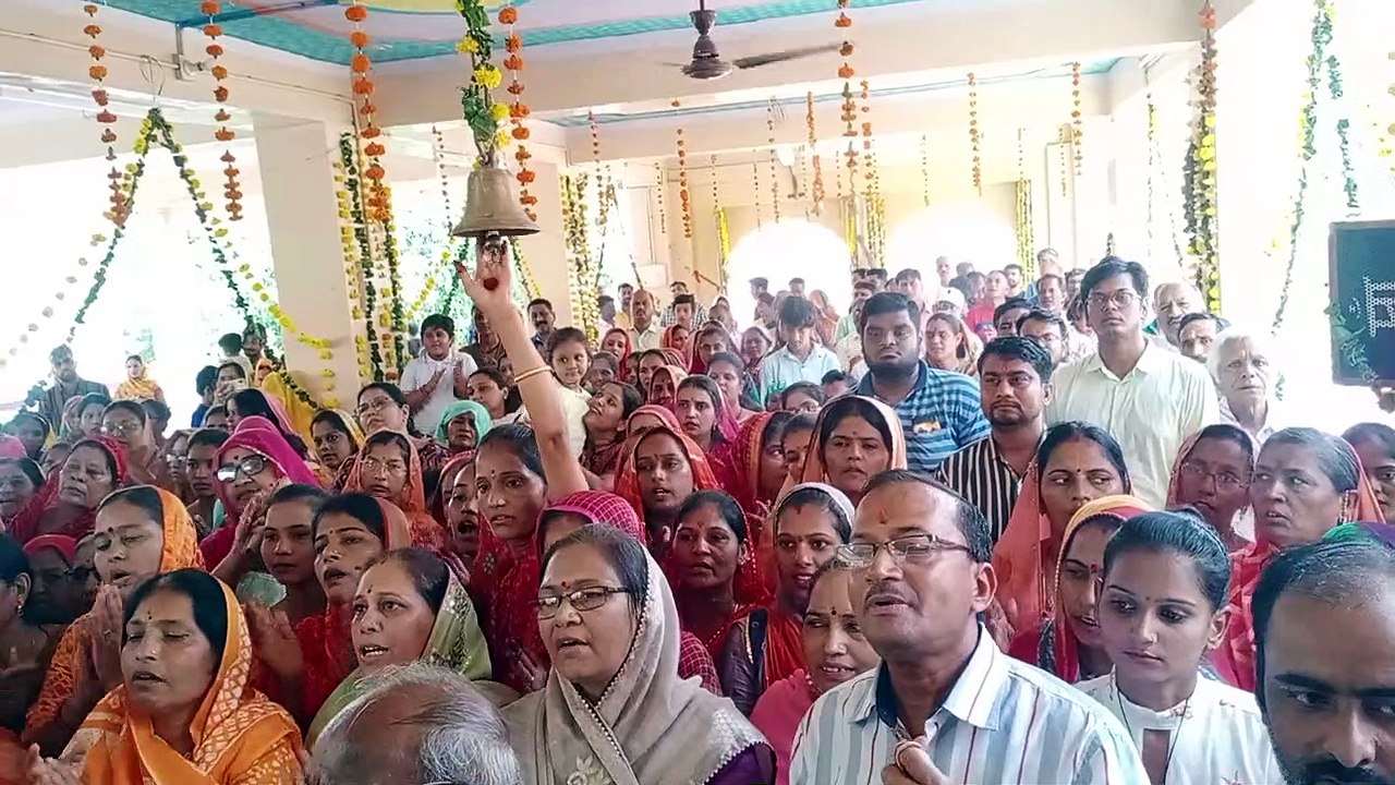 BARMER#गणेश चतुर्थी की महाआरती में उमड़े श्रद्धालु