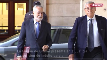 La familia de Griñán presenta ante Justicia la petición de indulto parcial