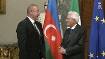 Quirinale, Mattarella riceve il presidente dell’Azerbaigian
