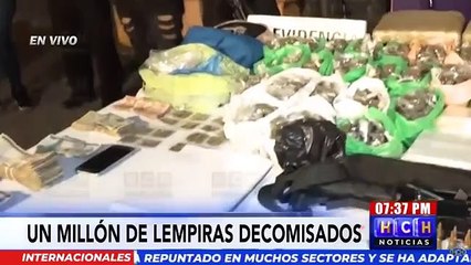 1 millón de lempiras decomisan a supuesto administrador de la #MS13 en la Col. Matamoros de la Capit