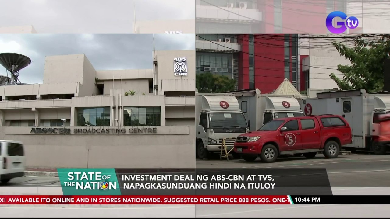 Investment deal ng ABS-CBN at TV5, napagkasunduang hindi na ituloy | SONA