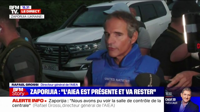 Rafael Grossi (AIEA): L'intégrité physique de la centrale de Zaporijjia a été violée à plusieurs reprises