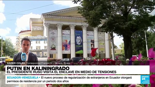 Informe desde Moscú: Putin visita Kaliningrado en medio de las tensiones por la guerra en Ucrania