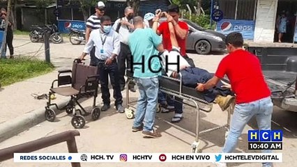 #HCHOlanchito | ¡Brutal! Gatillero motorizado tirotea a hombre en el bulevar “Moya Marzuca”