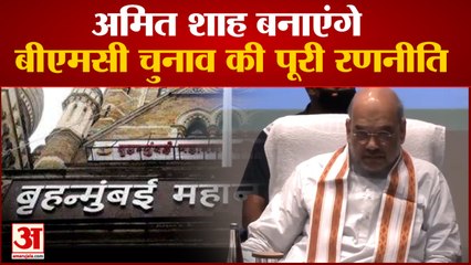 अमित शाह बनाएंगे बीएमसी चुनाव की पूरी रणनीति  मुंबई अध्यक्ष आशीष शेलार लगे हुए रणनीति बनाने में