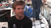 LA SOLITAIRE DU FIGARO 2022 : INTERVIEW TOM LAPERCHE - 3E DE L'ETAPE AVANT JURY