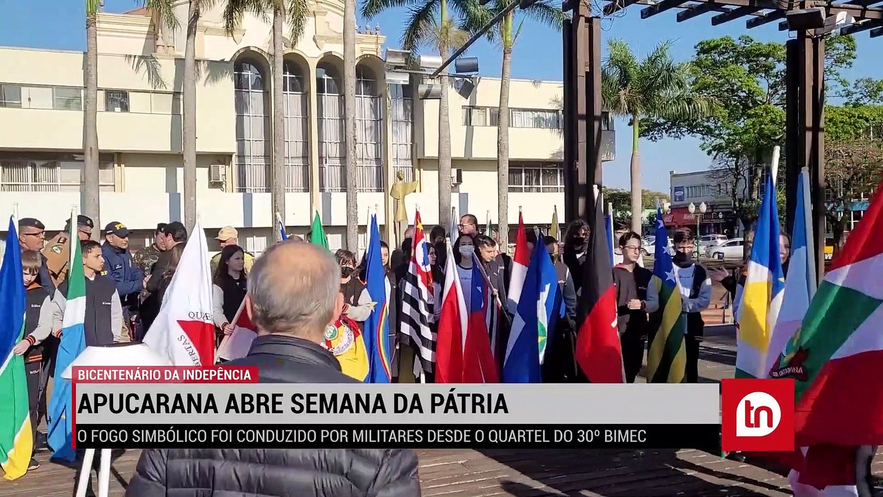 Apucarana abre comemorações da Semana da Pátria