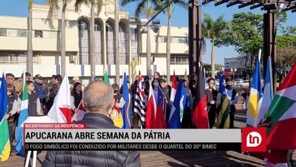 Apucarana abre comemorações da Semana da Pátria